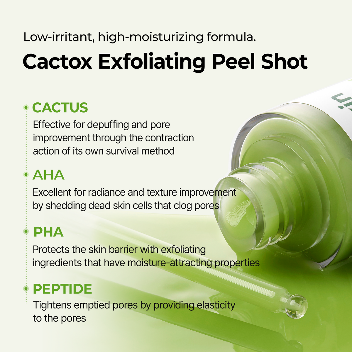 Peel Shot Exfoliating Cactox Serum