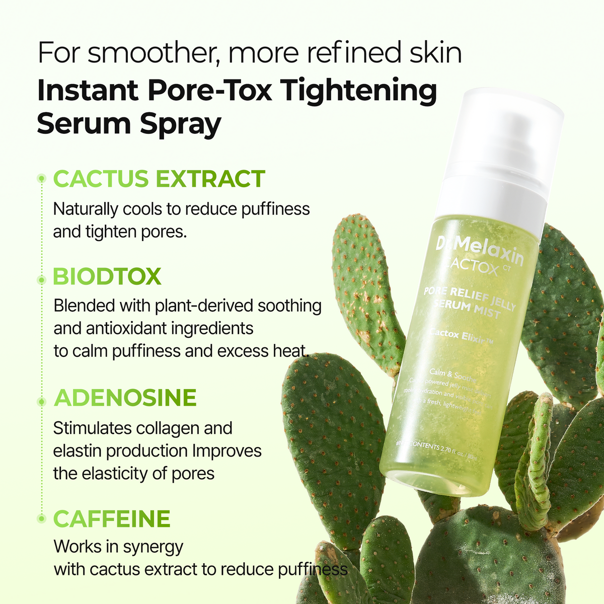Cactox Hydro Pore Care Set